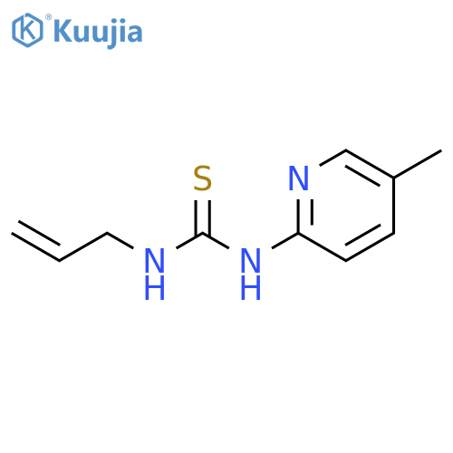 Thiourea, N-(5-methyl-2-pyridinyl)-N'-2-propenyl- structure