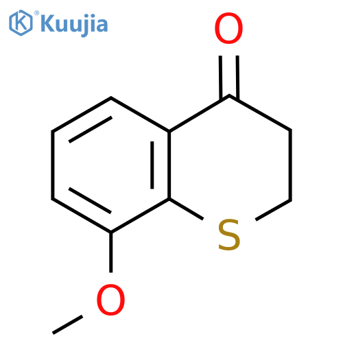 2,3-Dihydro-8-methoxy-4H-1-benzothiopyran-4-one structure
