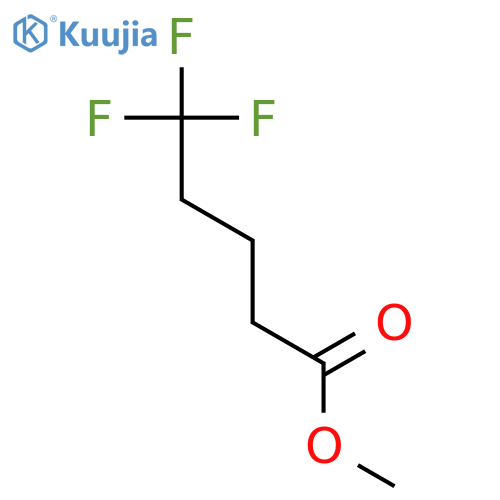5,5,5-Trifluoropentanoic acid methyl ester structure