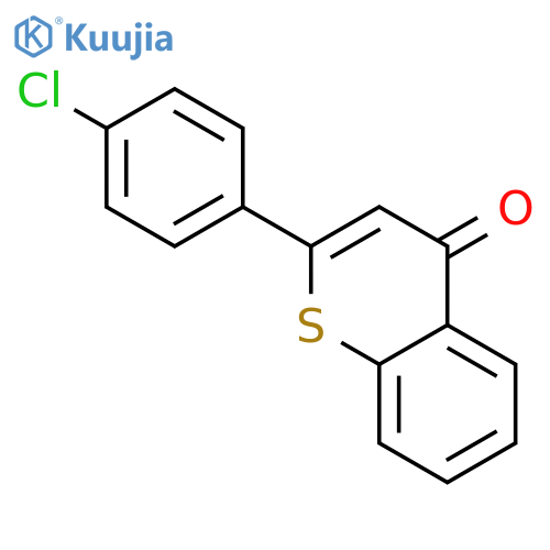 4'-Chlorothioflavone structure