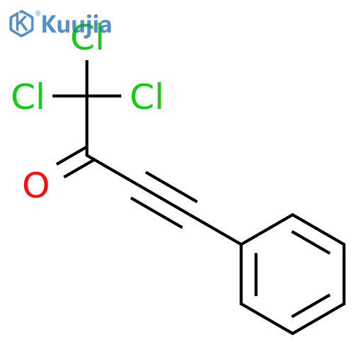3-Butyn-2-one, 1,1,1-trichloro-4-phenyl- structure