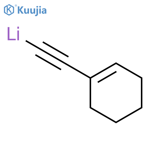 LITHIUM, (1-CYCLOHEXEN-1-YLETHYNYL)- structure