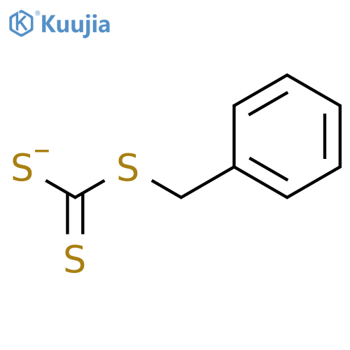 Carbonotrithioic acid, mono(phenylmethyl) ester structure