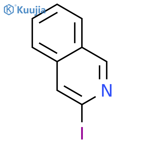 Isoquinoline, 3-iodo- structure