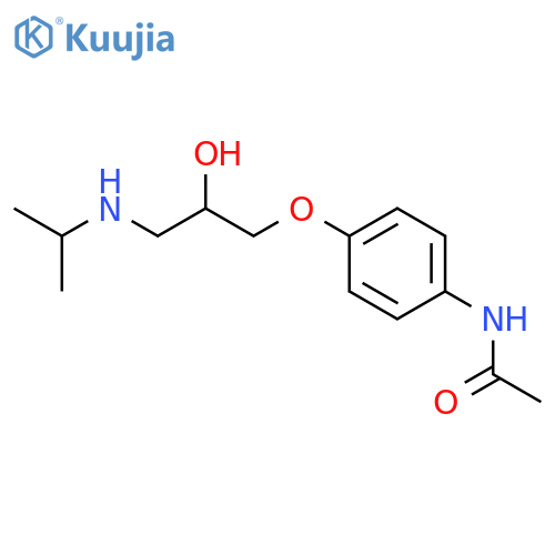 Practolol structure