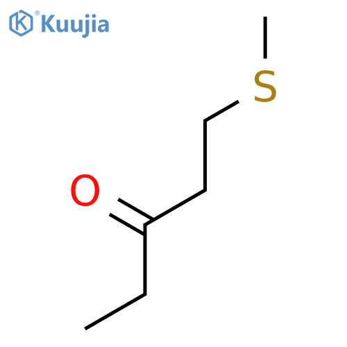 1-(Methylthio)pentan-3-one structure
