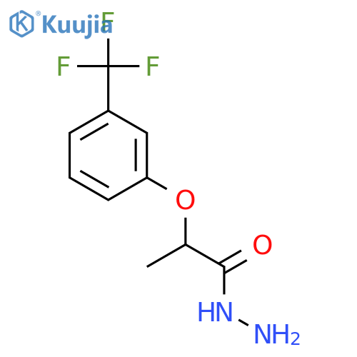 2-3-(Trifluoromethyl)phenoxypropanohydrazide structure