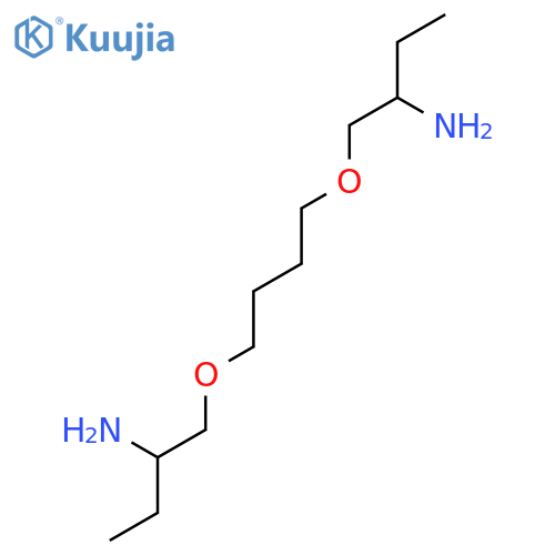 2-BUTANAMINE, 1,1'-[1,4-BUTANEDIYLBIS(OXY)]BIS- structure