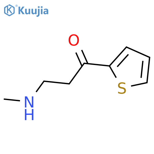 3-(Methylamino)-1-(thiophen-2-yl)propan-1-one structure
