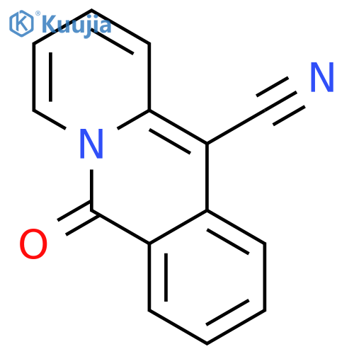 6-oxo-6H-pyrido[1,2-b]isoquinoline-11-carbonitrile structure