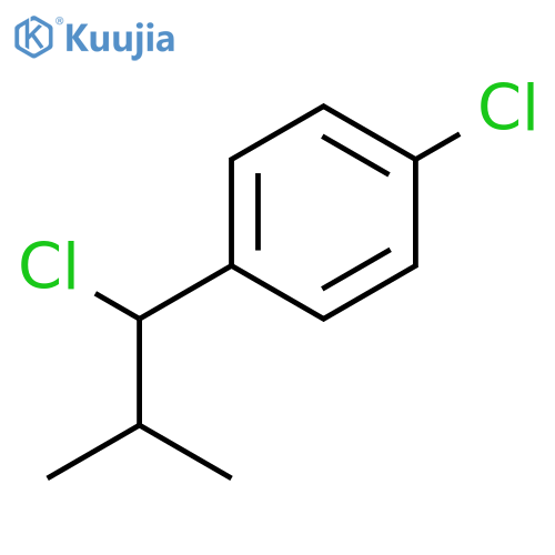 Benzene, 1-chloro-4-(1-chloro-2-methylpropyl)- structure