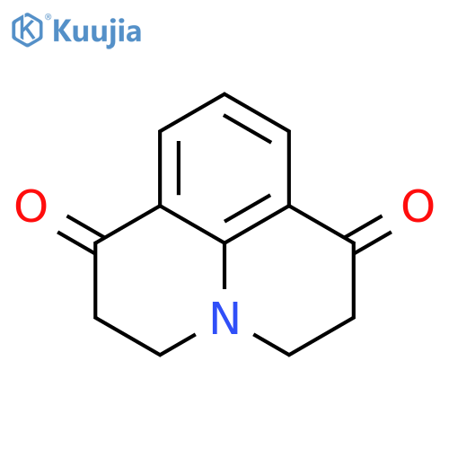 1H,7H-Benzo[ij]quinolizine-1,7-dione, 2,3,5,6-tetrahydro- structure
