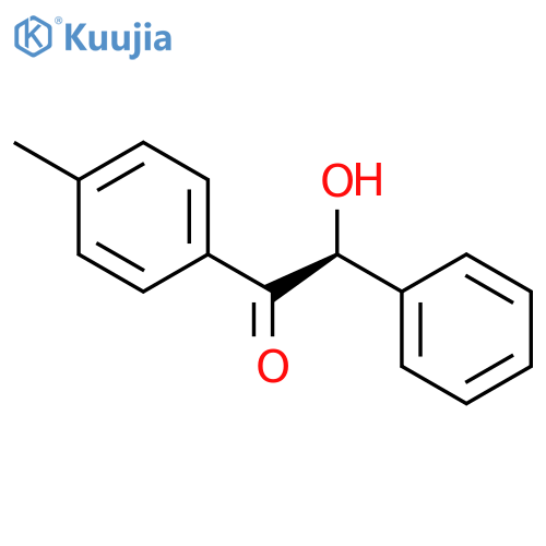 ETHANONE, 2-HYDROXY-1-(4-METHYLPHENYL)-2-PHENYL-, (S)- structure