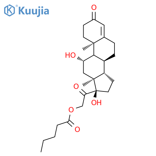 Hydrocortisone 21-Valerate structure