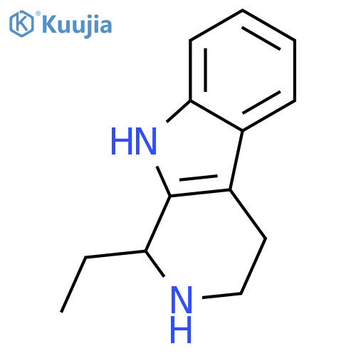 1-ETHYL-2,3,4,9-TETRAHYDRO-1H-BETA-CARBOLINE structure