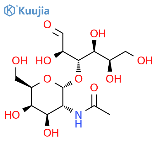 3-O-(2-Acetamido-2-deoxy-a-D-galactopyranosyl)-D-galactopyranose structure