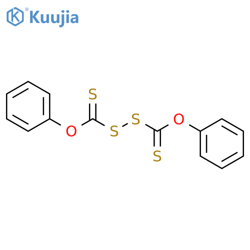 ({[(phenoxycarbothioyl)disulfanyl]carbothioyl}oxy)benzene structure