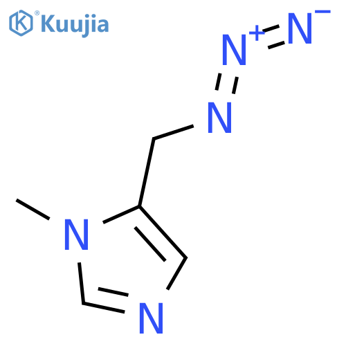 5-(azidomethyl)-1-methyl-1H-imidazole structure