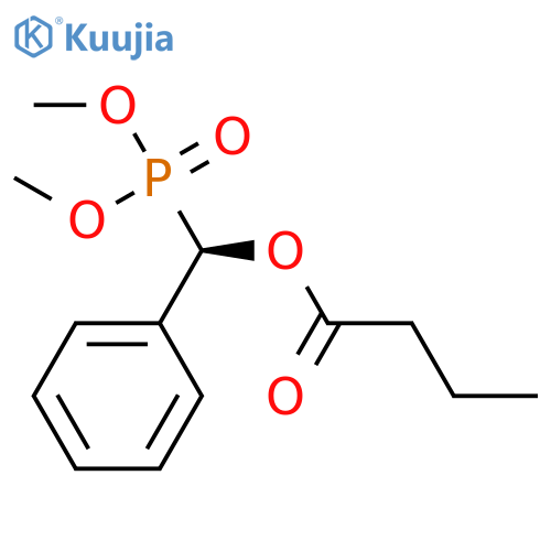 BUTANOIC ACID, (R)-(DIMETHOXYPHOSPHINYL)PHENYLMETHYL ESTER structure