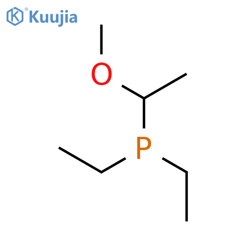 PHOSPHINE, DIETHYL(1-METHOXYETHYL)- structure