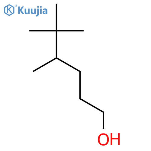 4,5,5-trimethylhexan-1-ol structure
