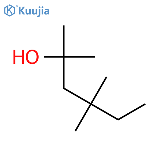 2,4,4-trimethylhexan-2-ol structure
