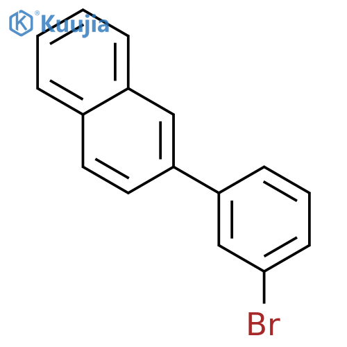 2-(3-Bromophenyl)naphthalene structure