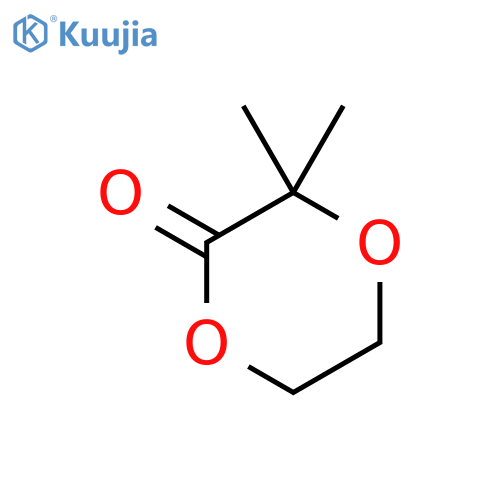 3,3-dimethyl-1,4-dioxan-2-one structure