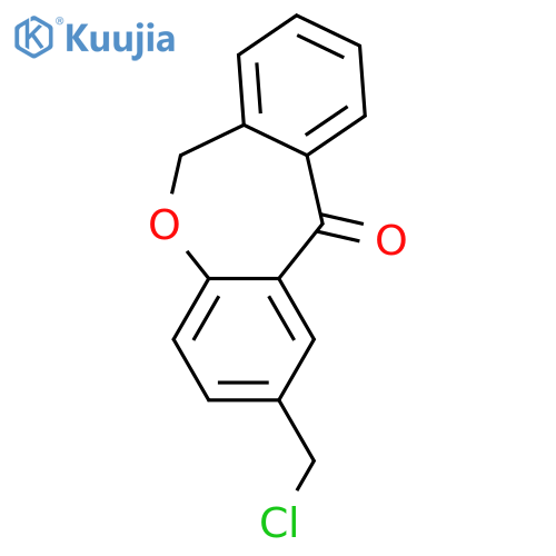 DIBENZ[B,E]OXEPIN-11(6H)-ONE, 2-(CHLOROMETHYL)- structure