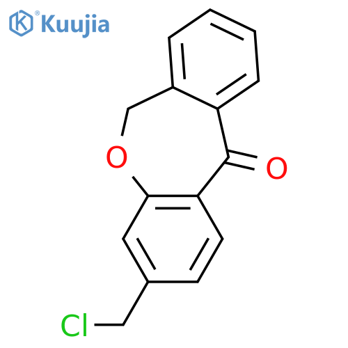 Dibenz[b,e]oxepin-11(6H)-one, 3-(chloromethyl)- structure