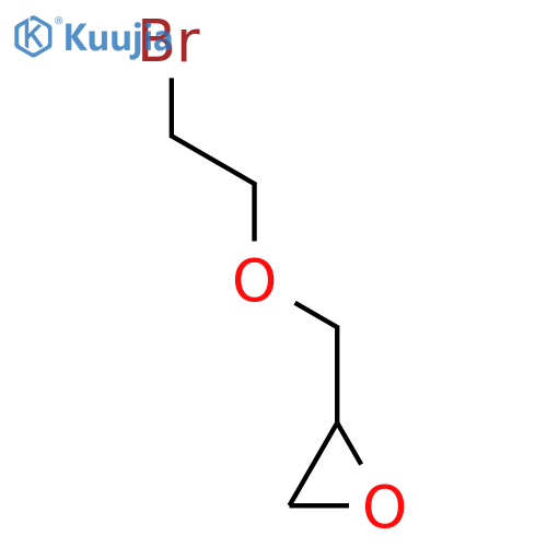 2-(2-bromoethoxy)methyloxirane structure