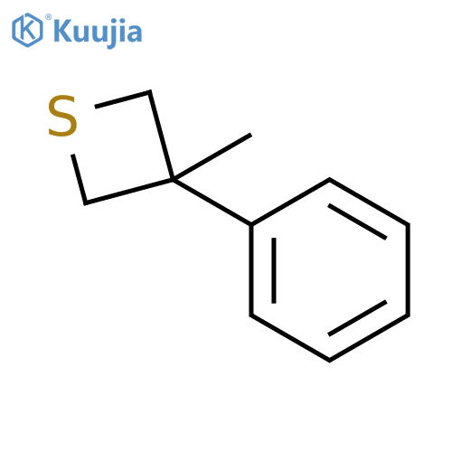THIETANE, 3-METHYL-3-PHENYL- structure