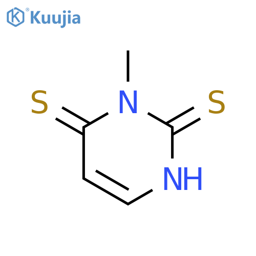 3-methyl-2,4-dithiouracil structure