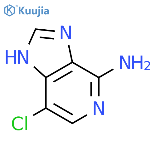 7-chloro-1H-imidazo[4,5-c]pyridin-4-amine structure