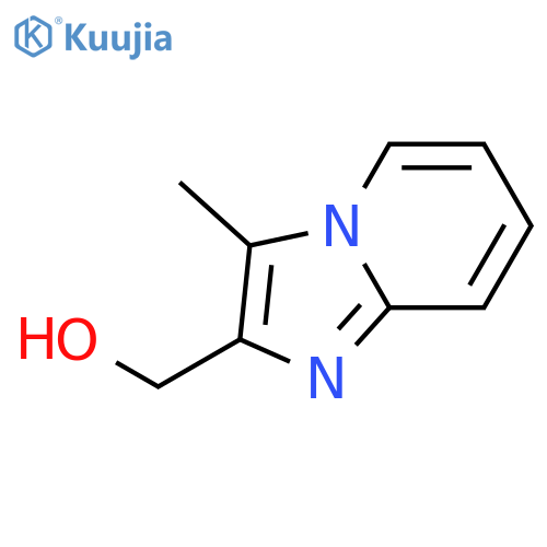 (3-methylimidazo1,2-apyridin-2-yl)methanol structure