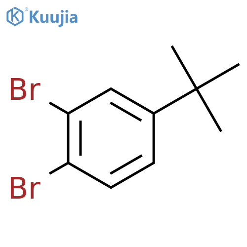 1,2-Dibromo-4-tert-butylbenzene structure