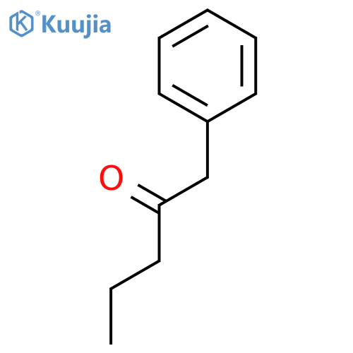 1-Phenyl-2-pentanone structure