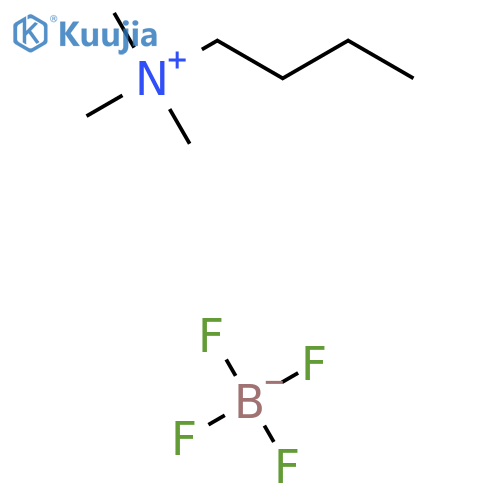 Borate(1-), tetrafluoro-, N,N,N-trimethyl-1-butanaminium structure