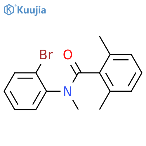 BENZAMIDE, N-(2-BROMOPHENYL)-N,2,6-TRIMETHYL- structure