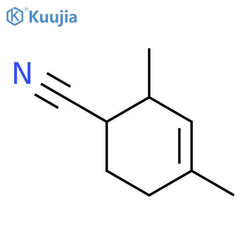 2,4-dimethylcyclohex-3-ene-1-carbonitrile structure