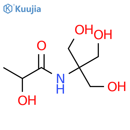 PROPANAMIDE, 2-HYDROXY-N-[2-HYDROXY-1,1-BIS(HYDROXYMETHYL)ETHYL]- structure