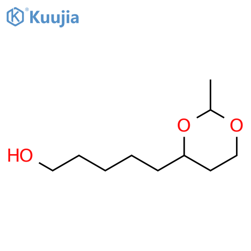 1,3-DIOXANE-4-PENTANOL, 2-METHYL- structure