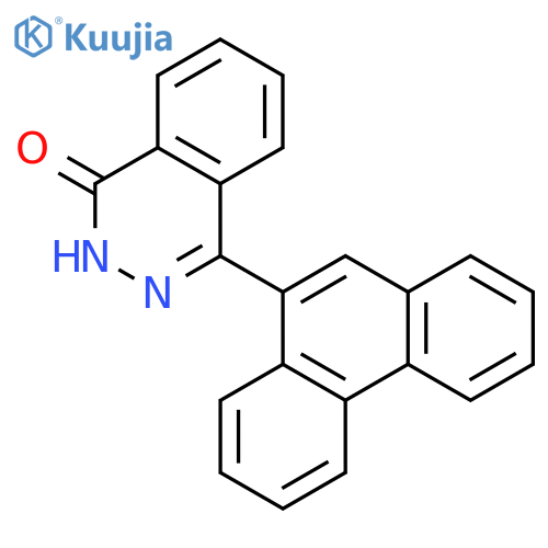 1(2H)-Phthalazinone, 4-(9-phenanthrenyl)- structure