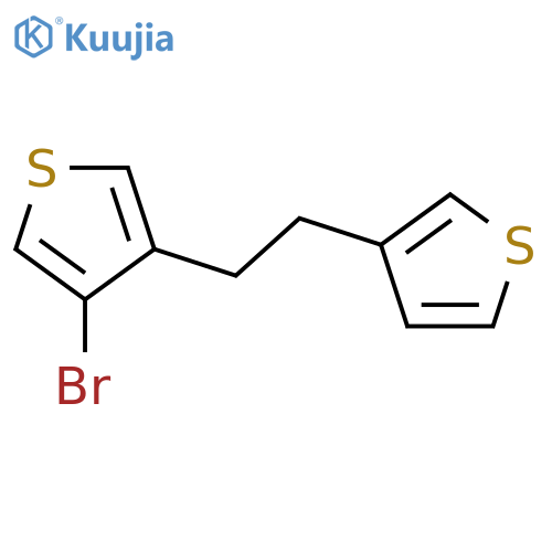 THIOPHENE, 3-BROMO-4-[2-(3-THIENYL)ETHYL]- structure