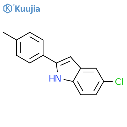 5-Chloro-2-(p-tolyl)-1H-indole structure