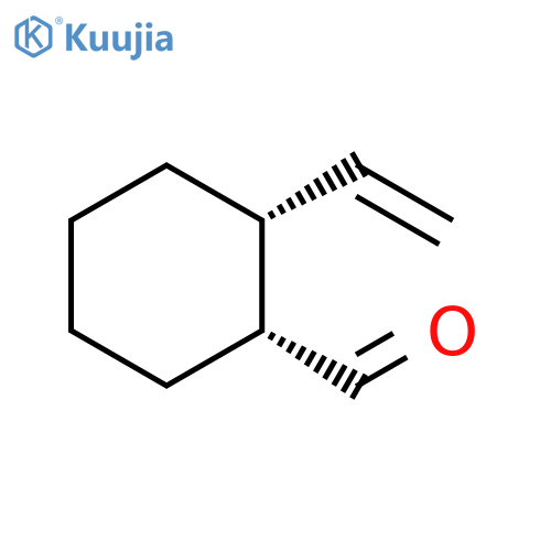 Cyclohexanecarboxaldehyde, 2-ethenyl-, (1R,2R)-rel- structure