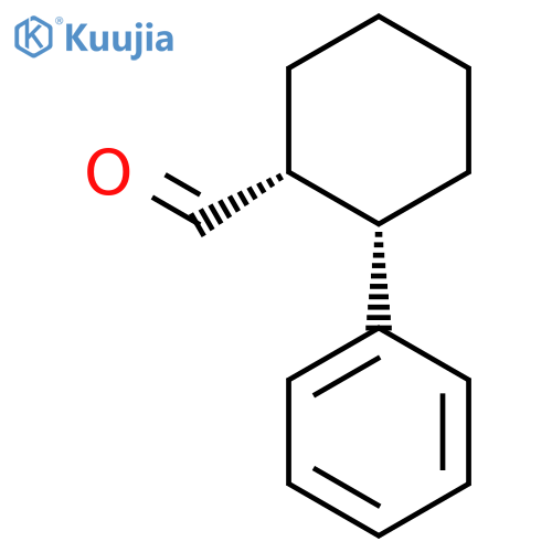CYCLOHEXANECARBOXALDEHYDE, 2-PHENYL-, CIS- structure