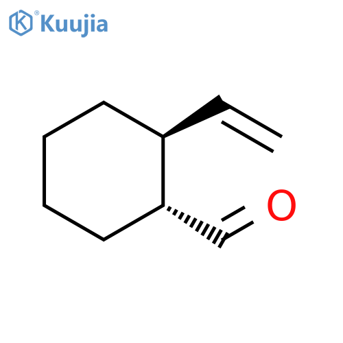 Cyclohexanecarboxaldehyde, 2-ethenyl-, (1R,2S)-rel- structure