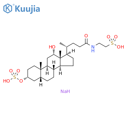 12-Hydroxy Taurolithocholic Acid Sulfate Disodium Salt structure