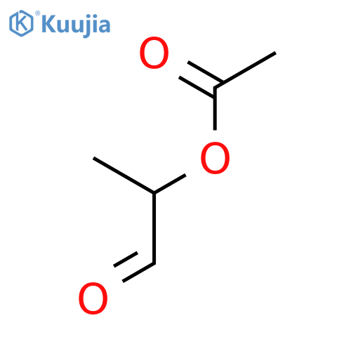 Propanal, 2-(acetyloxy)-, (2S)- structure